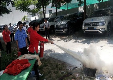 科發(fā)工業(yè)園組織消防安全知識培訓(xùn)，擰緊員工思想“安全螺絲”